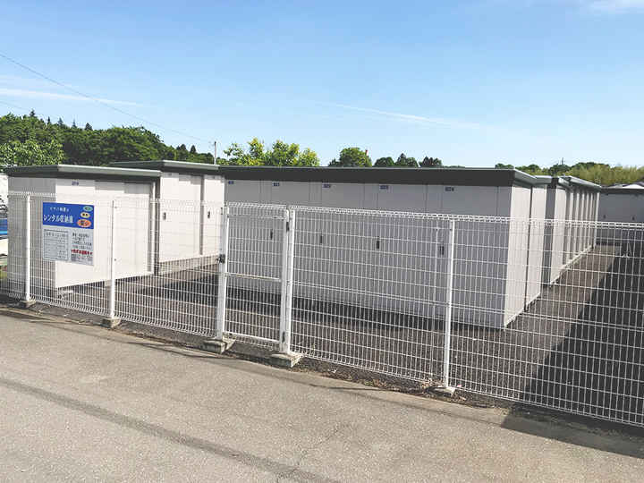 イナバのレンタル収納庫 若葉店外観1