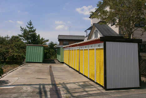 西北野コンテナ外観1