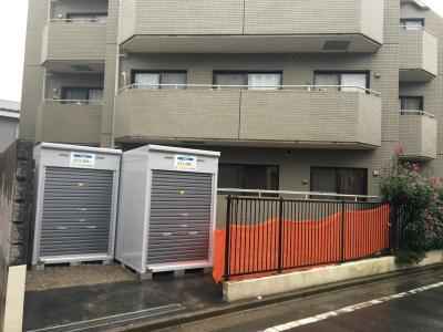 千早 屋外型トランクルーム外観1