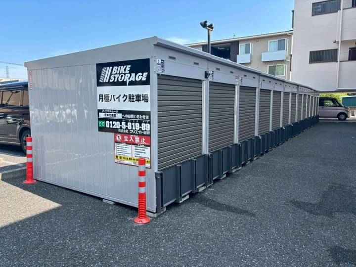 バイクストレージ北本市東間外観1