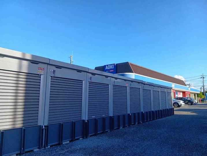 バイクストレージ花見川区作新台外観1