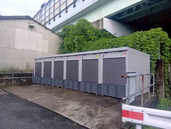 バイクストレージ中央区大森町外観1