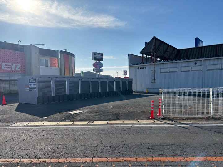 バイクストレージみどり市笠懸町外観1