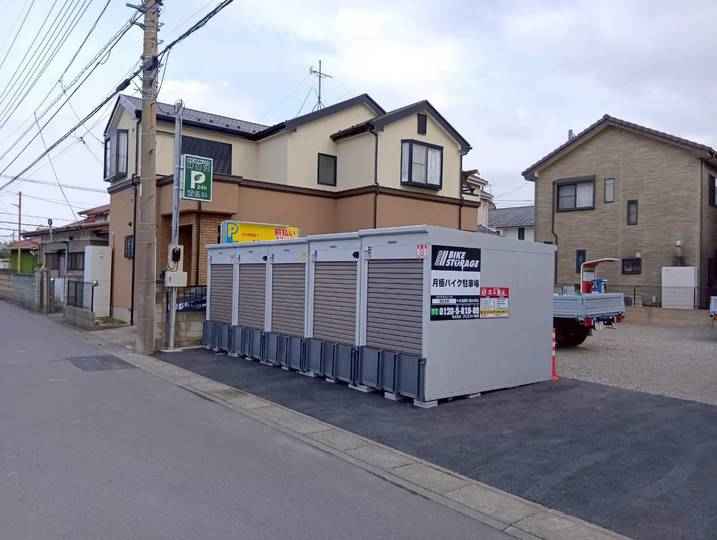 バイクストレージ西区三橋外観1