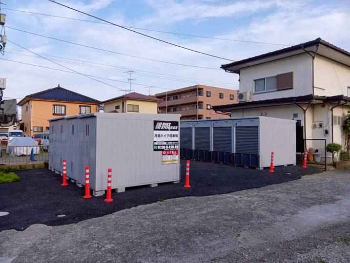 バイクストレージ座間市東原外観1
