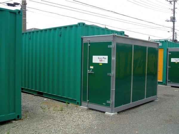 スペースプラスバイクコンテナ保木間第二外観1