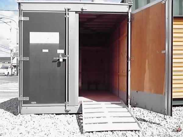 スペースプラスバイクコンテナ飾磨矢倉外観1