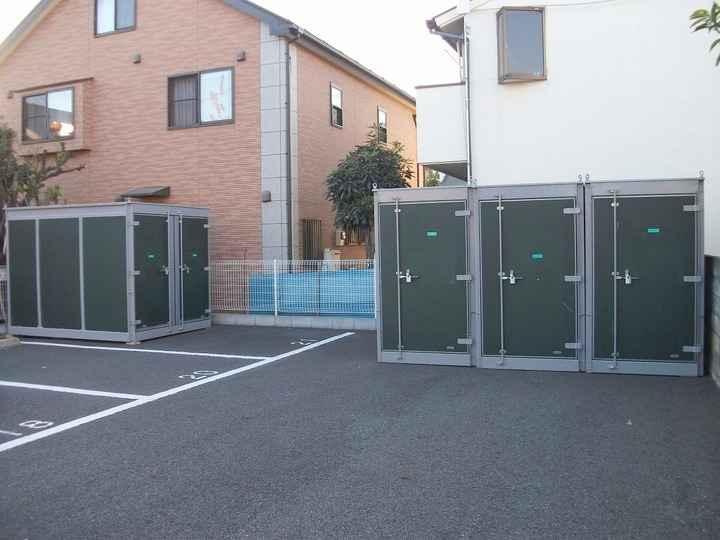 スペースプラスバイクコンテナ境南町外観1