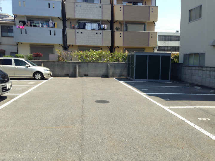 スペースプラスバイクコンテナ西区枇杷島外観1